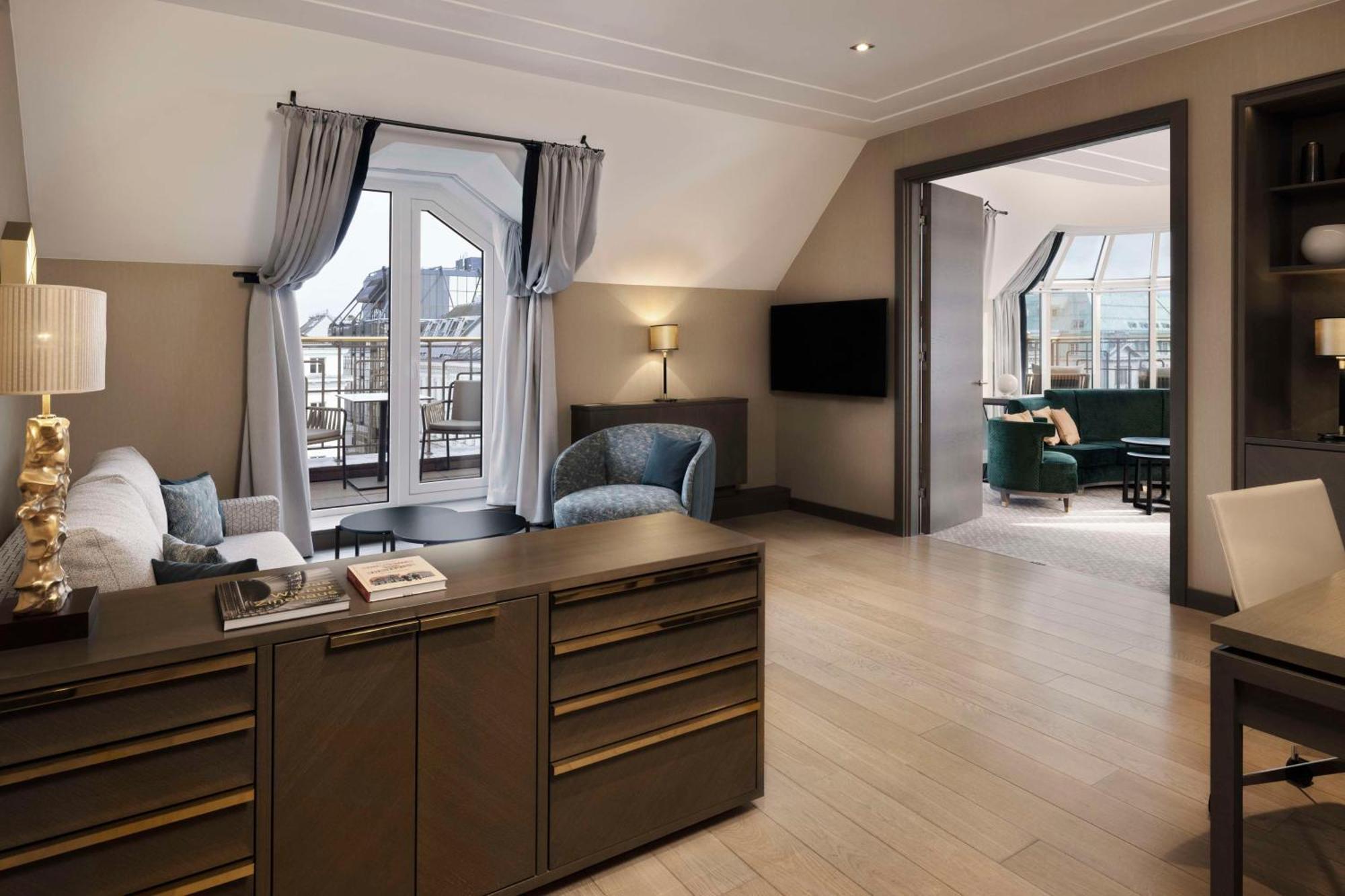 Hotel Hilton Vienna Plaza Esterno foto Suite at the Hotel